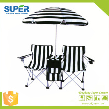 2015 cadeira de acampamento do amante com guarda-chuva (SP-117)